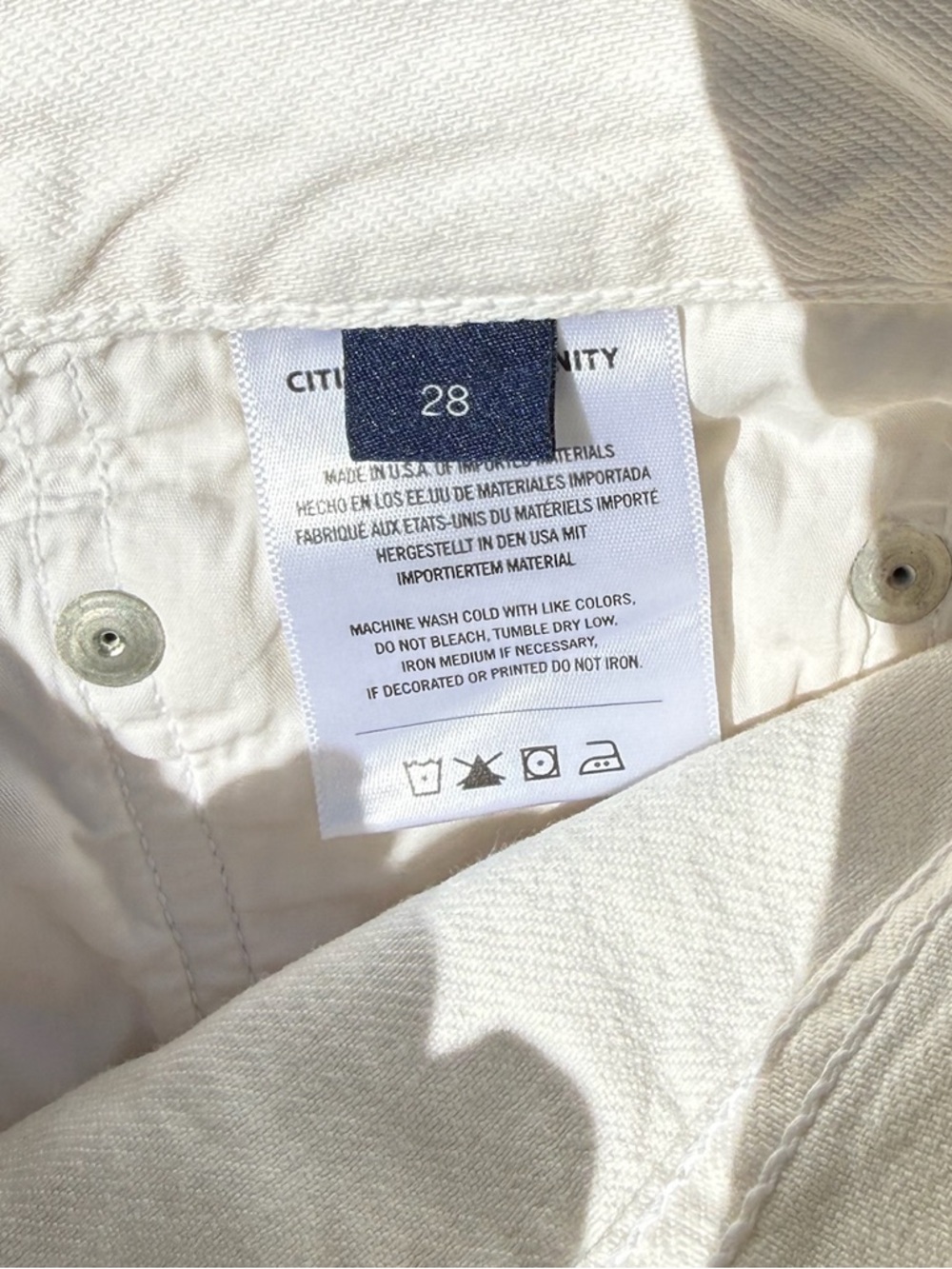 Citizens of Humanity "Premium Vintage Gaucho" jeans - size 28 - Picture 4 of 8